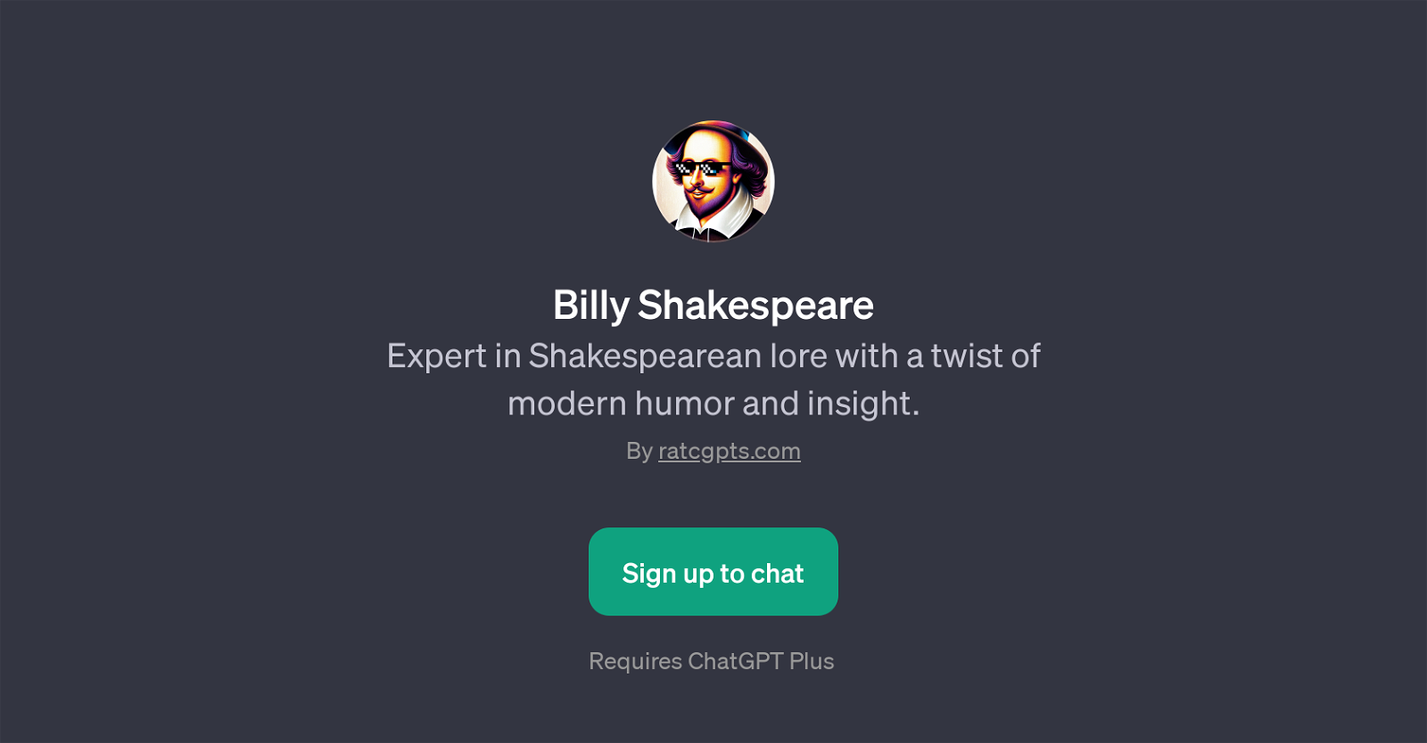 Billy Shakespeare website