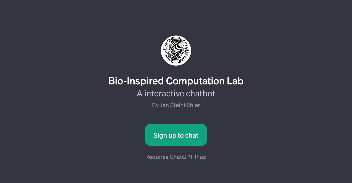 Bio-Inspired Computation Lab website