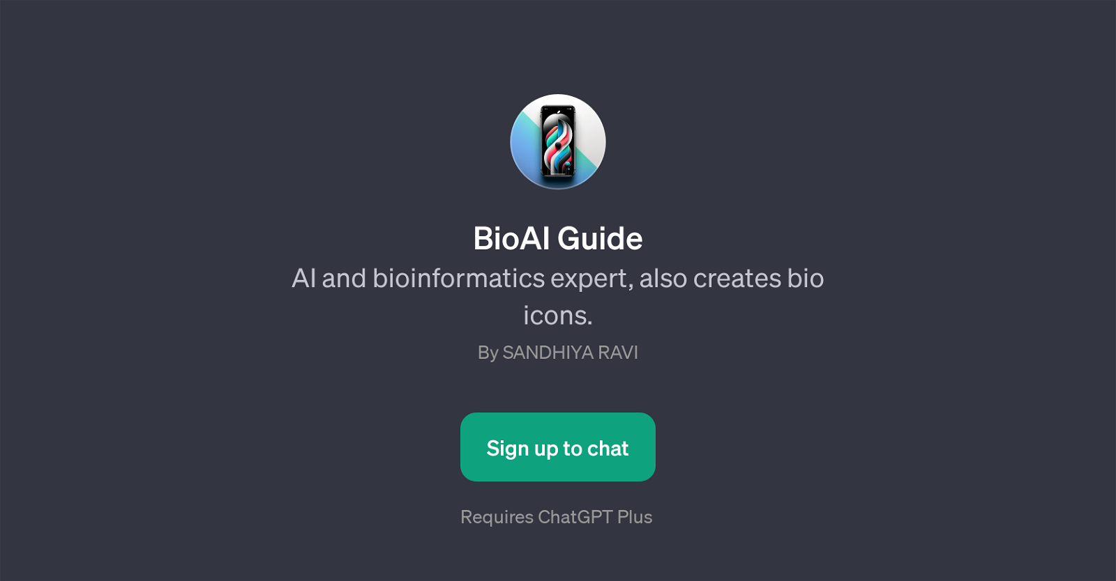 BioAI Guide website