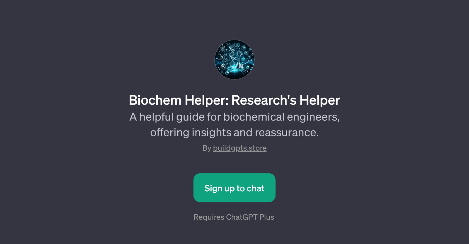 Biochem Helper: Research's Helper website