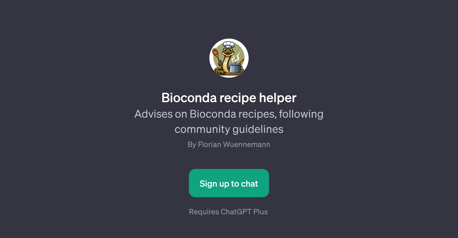 Bioconda Recipe Helper website