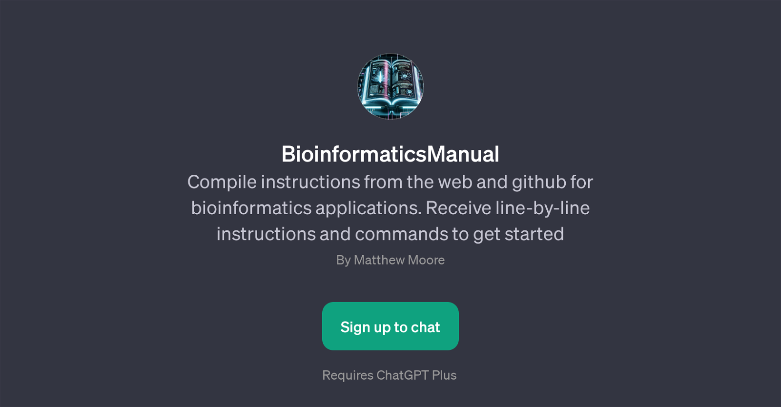 BioinformaticsManual website
