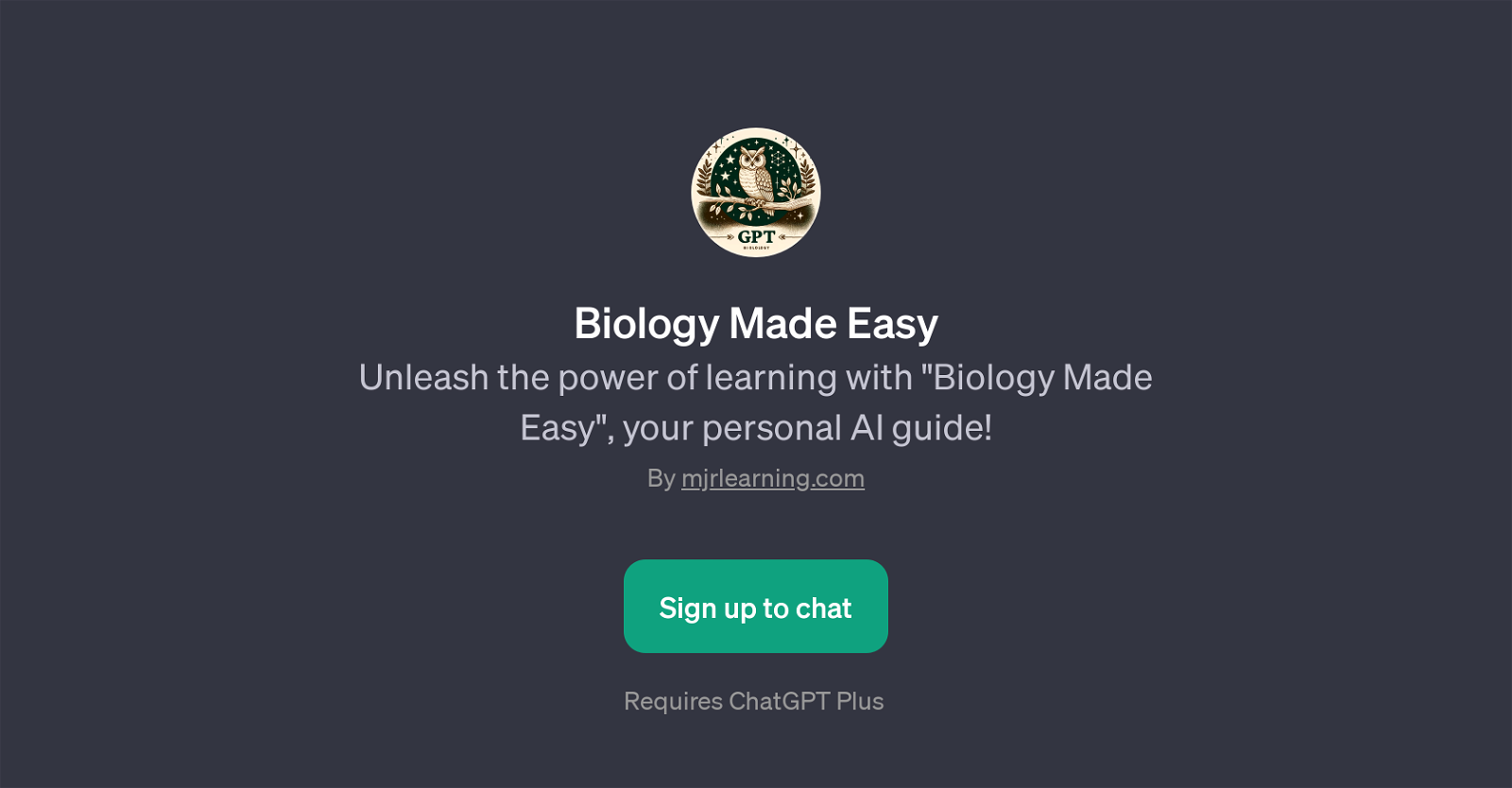 Biology Made Easy website