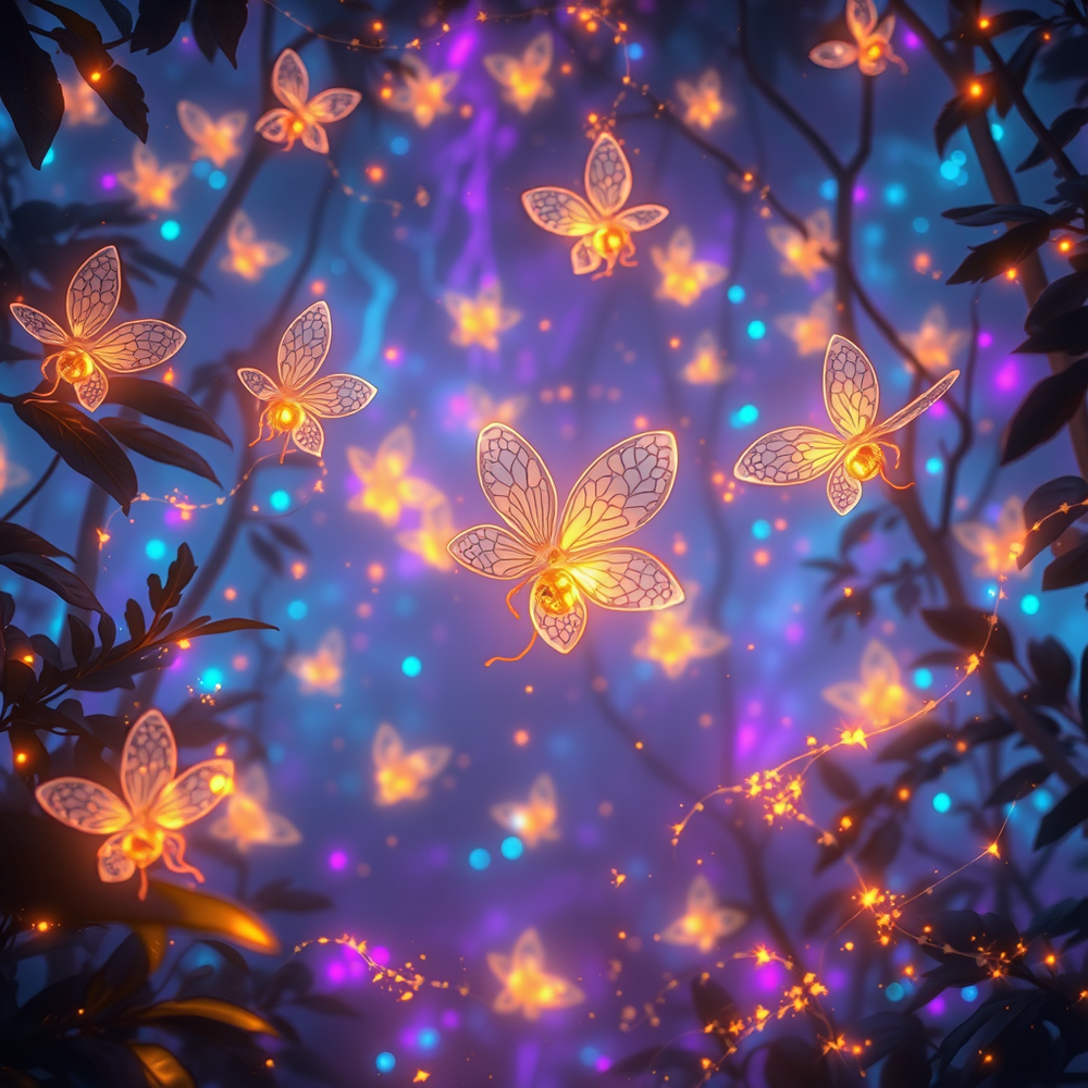 Bioluminescent Enchantment website