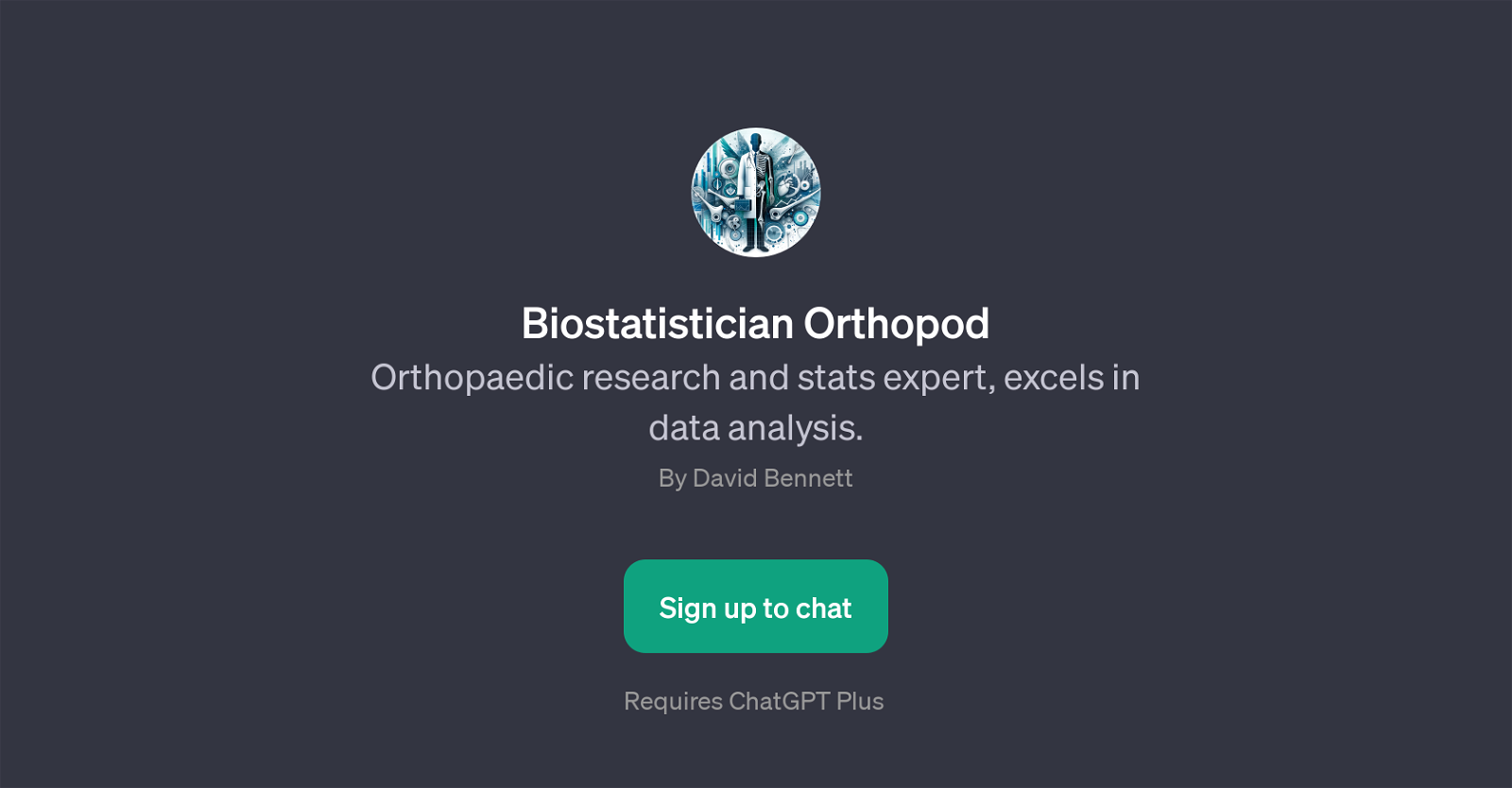 Biostatistician Orthopod website
