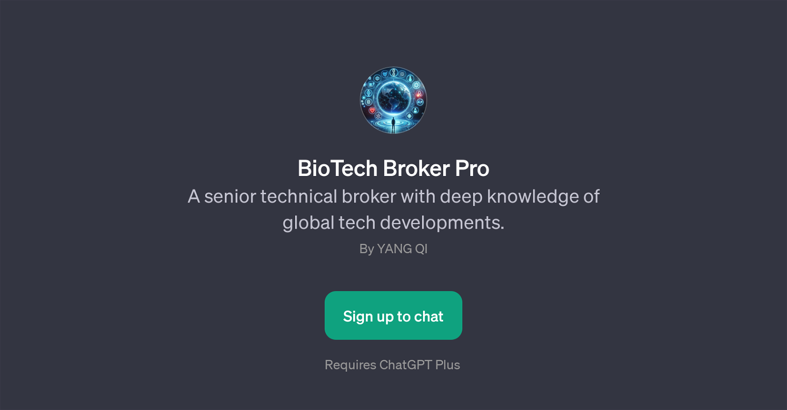 BioTech Broker Pro website