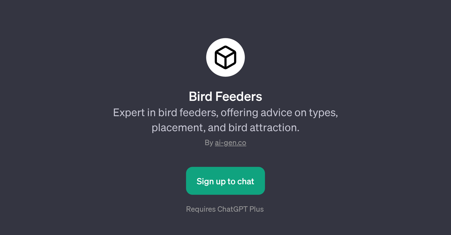 Bird Feeders website