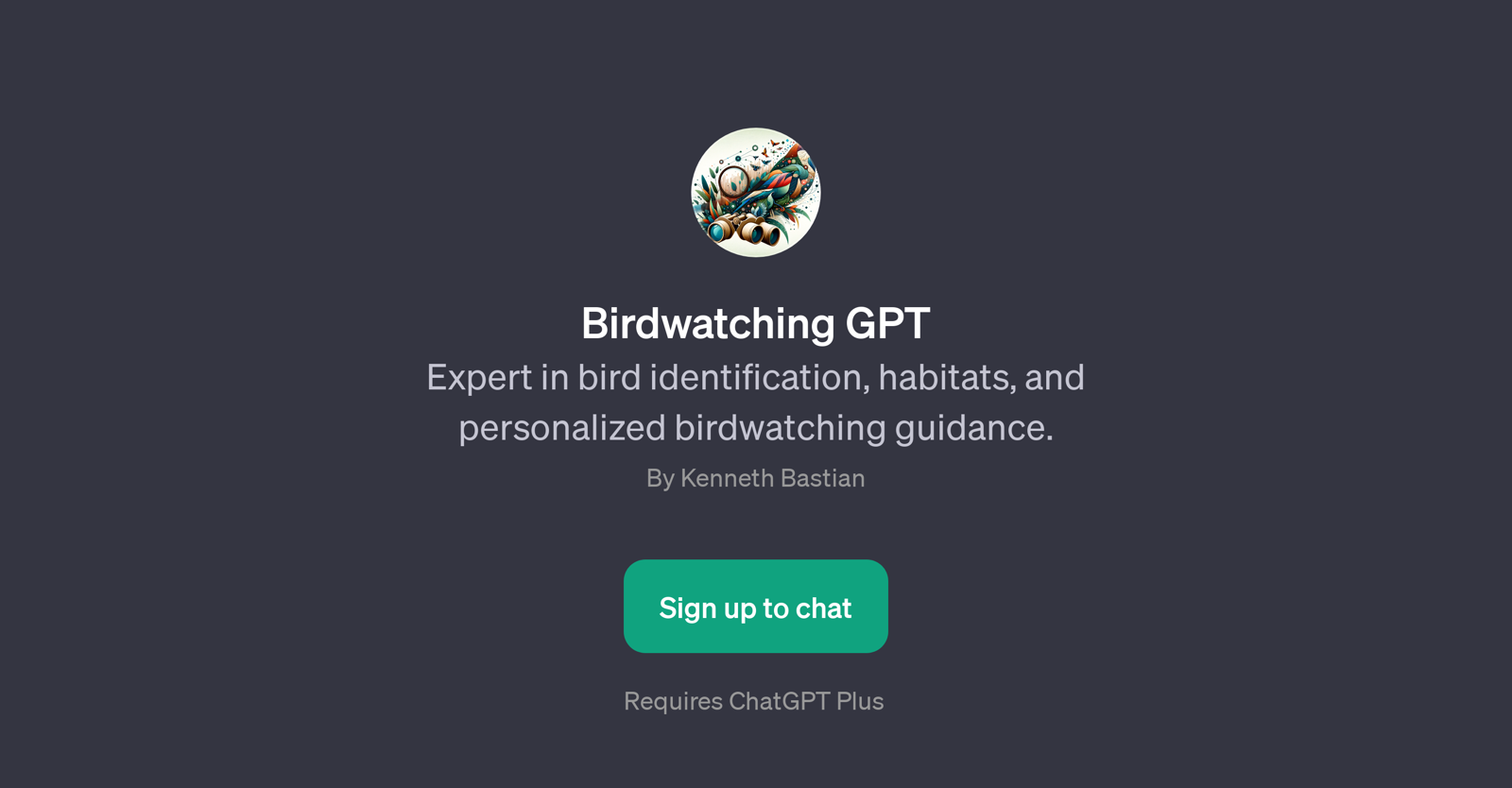 Birdwatching GPT website