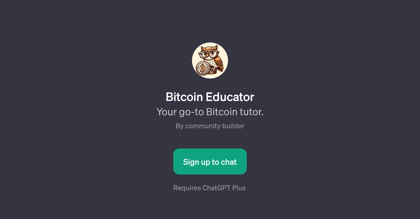 Bitcoin Educator website