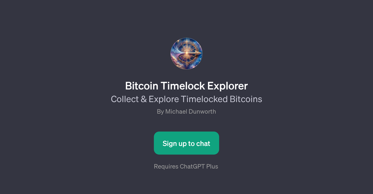 Bitcoin Timelock Explorer website