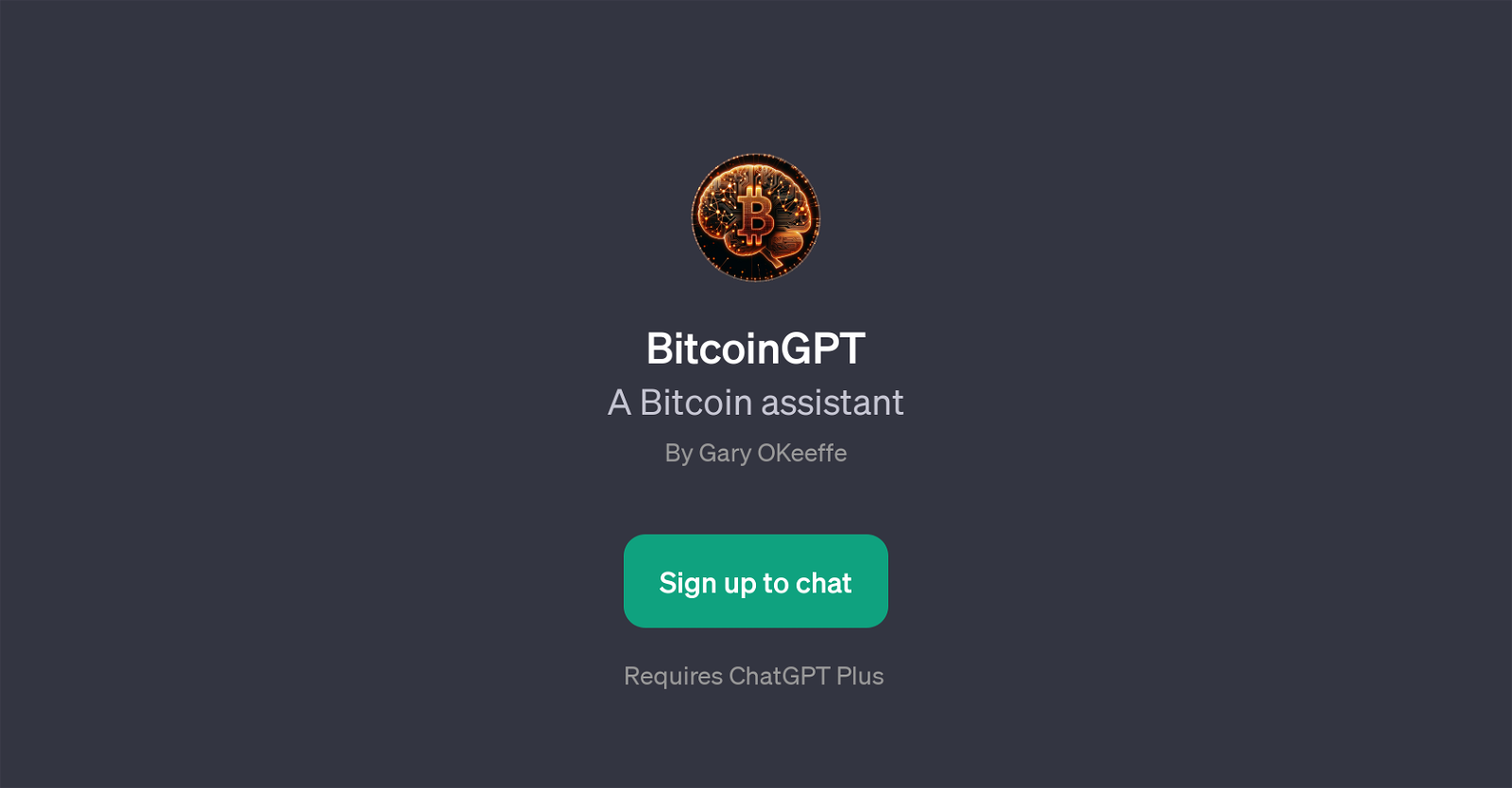 BitcoinGPT website