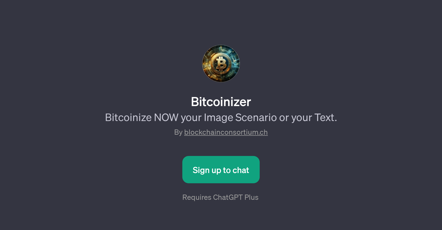 Bitcoinizer website