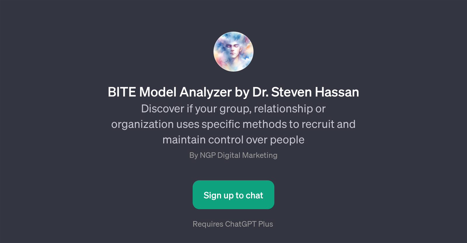BITE Model Analyzer by Dr. Steven Hassan website