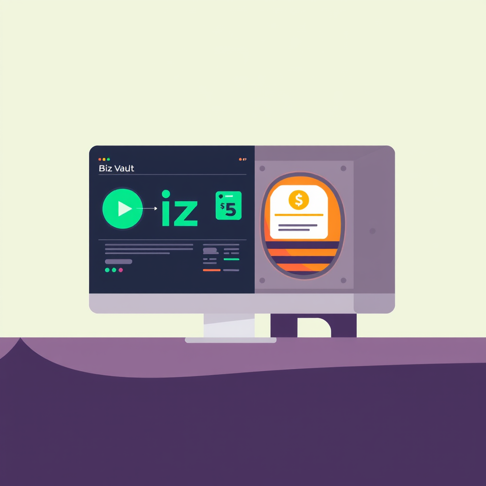 Biz vault website