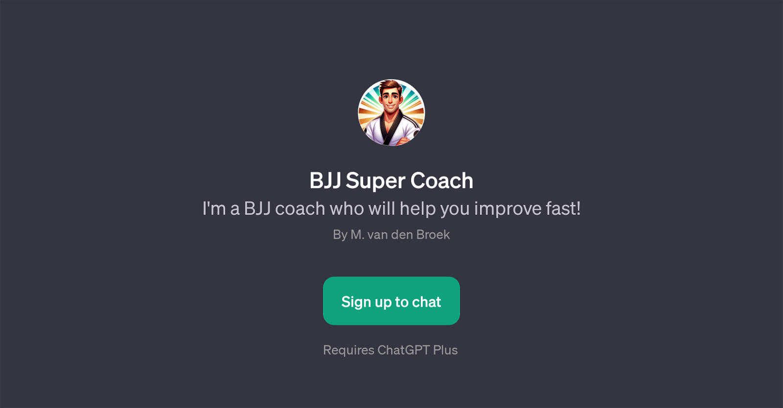 BJJ Super Coach website
