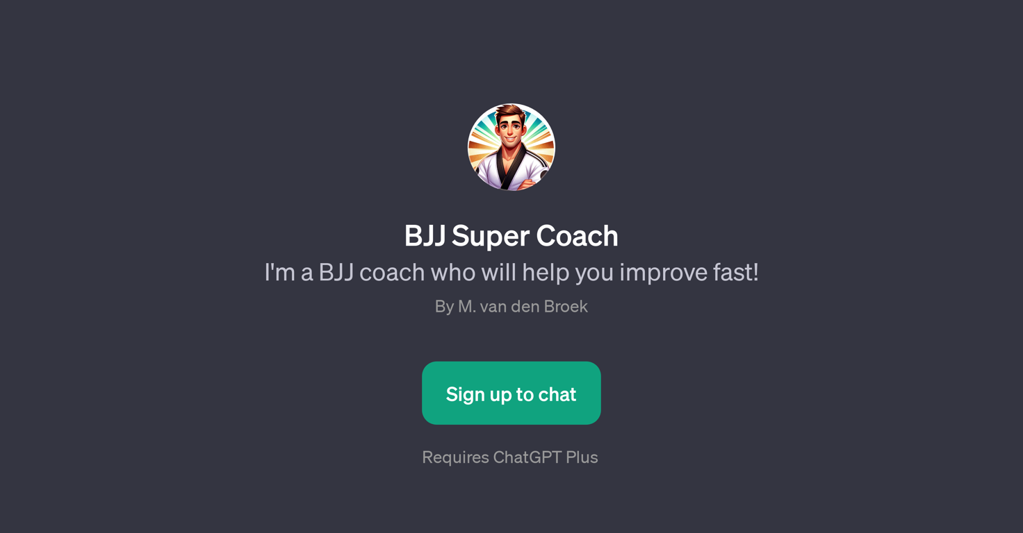BJJ Super Coach website