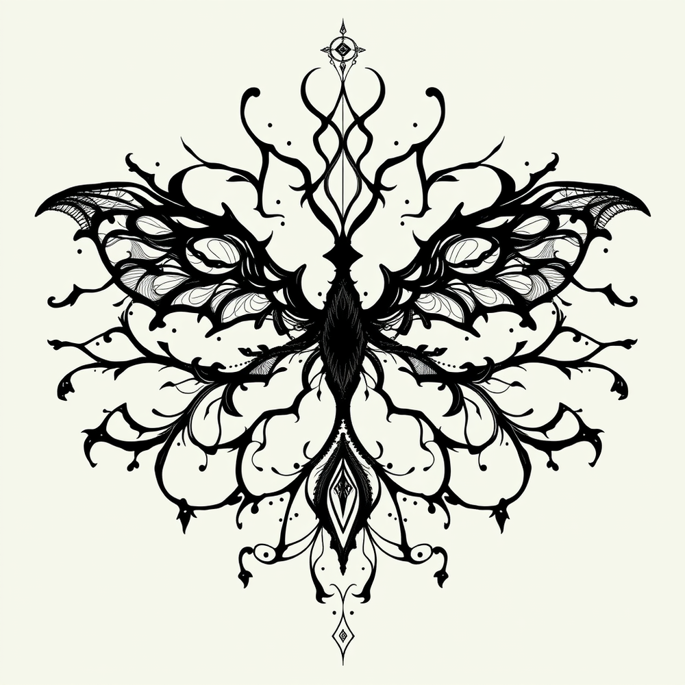 Black ink art website