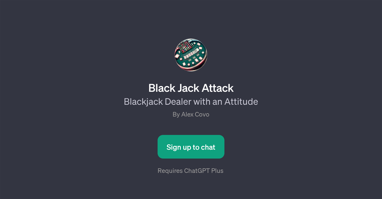 Black Jack Attack website