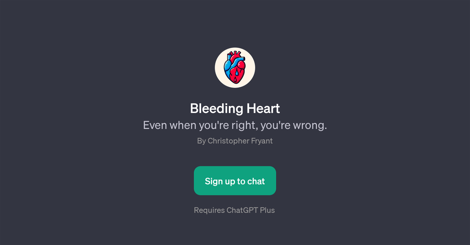 Bleeding Heart website