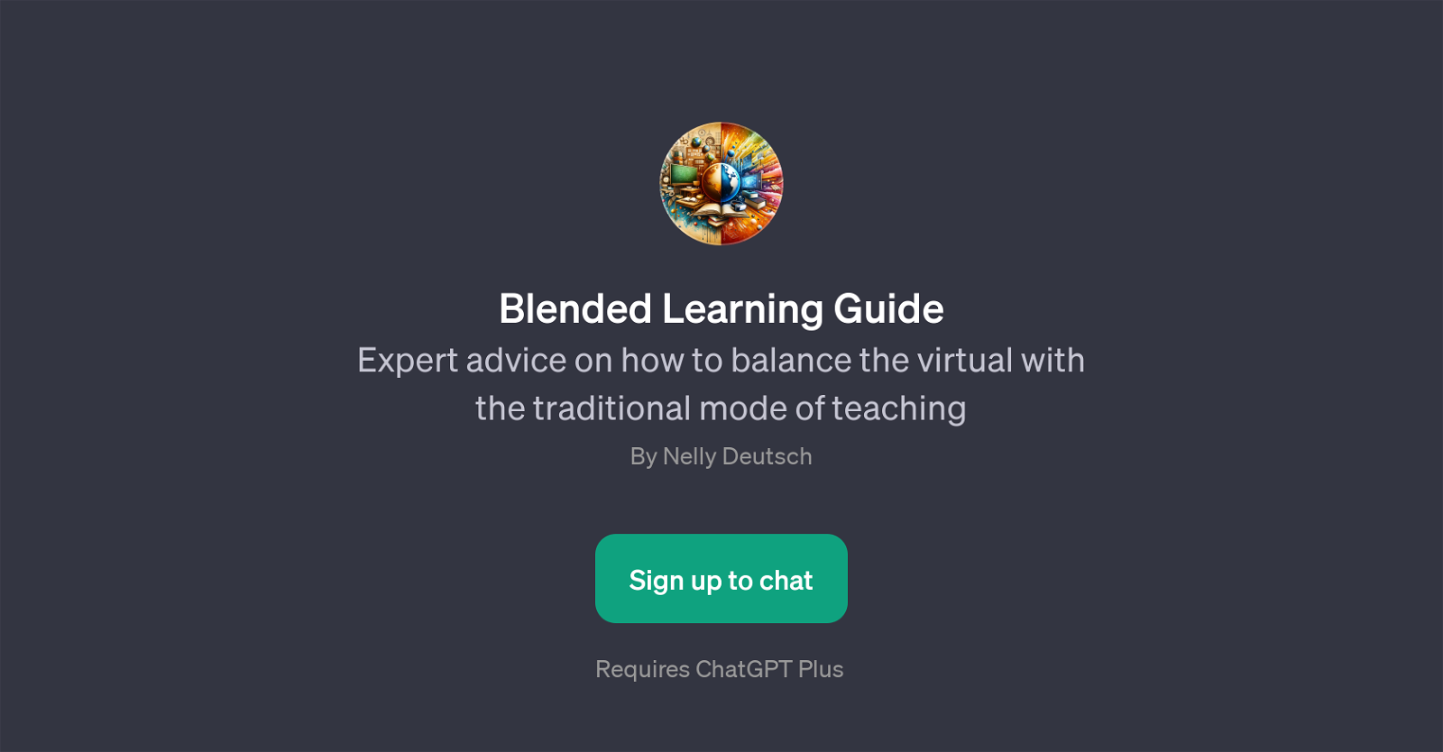 Blended Learning Guide GPT website