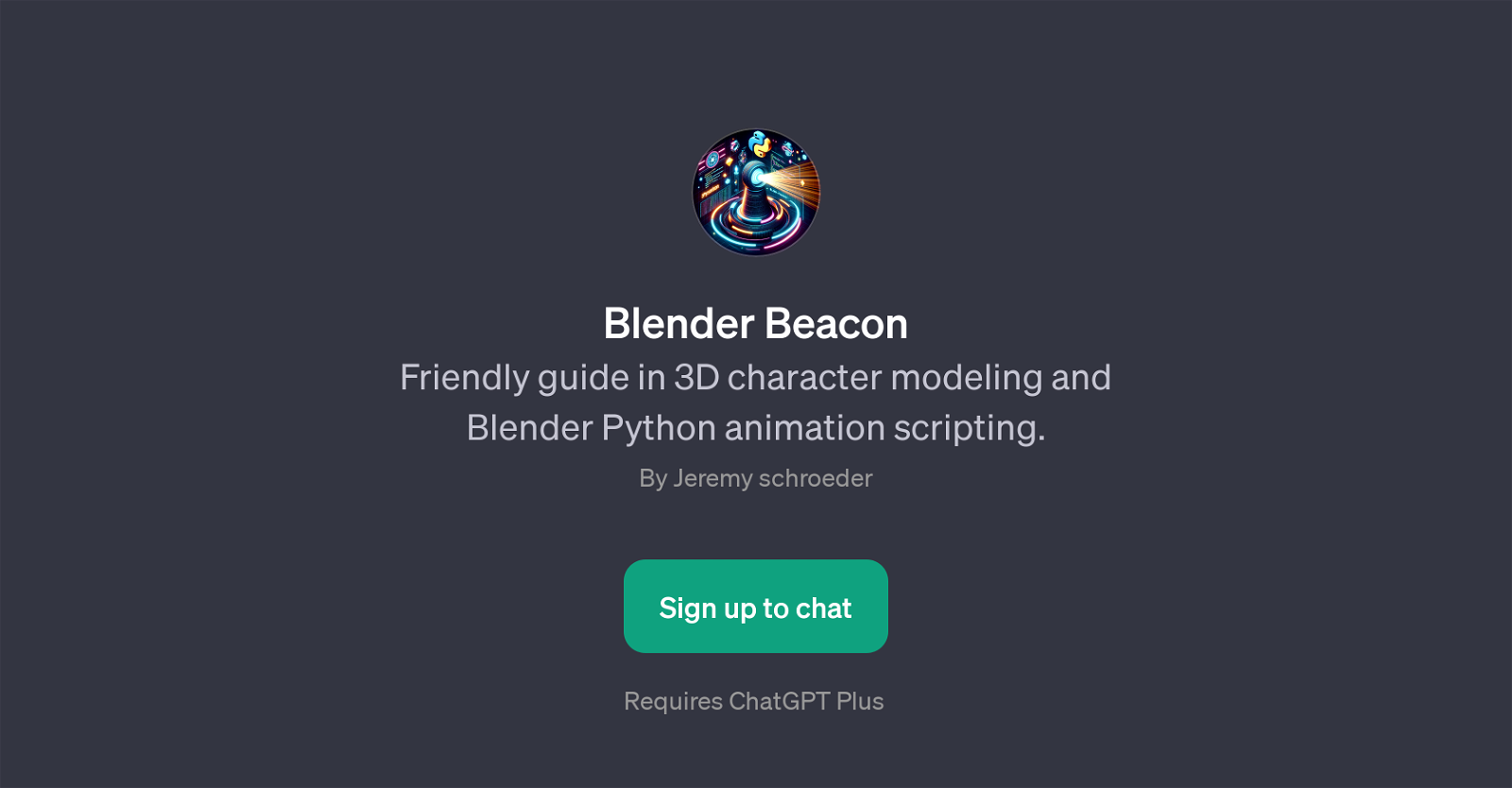 Blender Beacon website