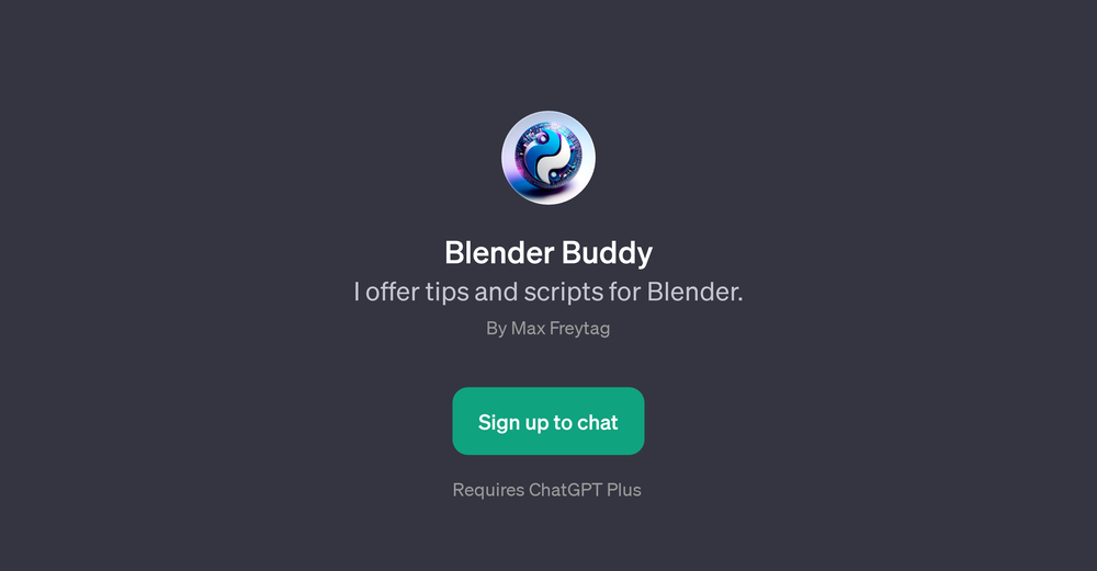 Blender Buddy website