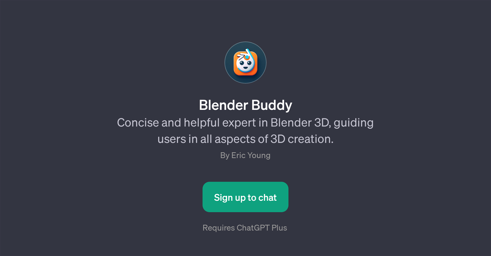 Blender Buddy website