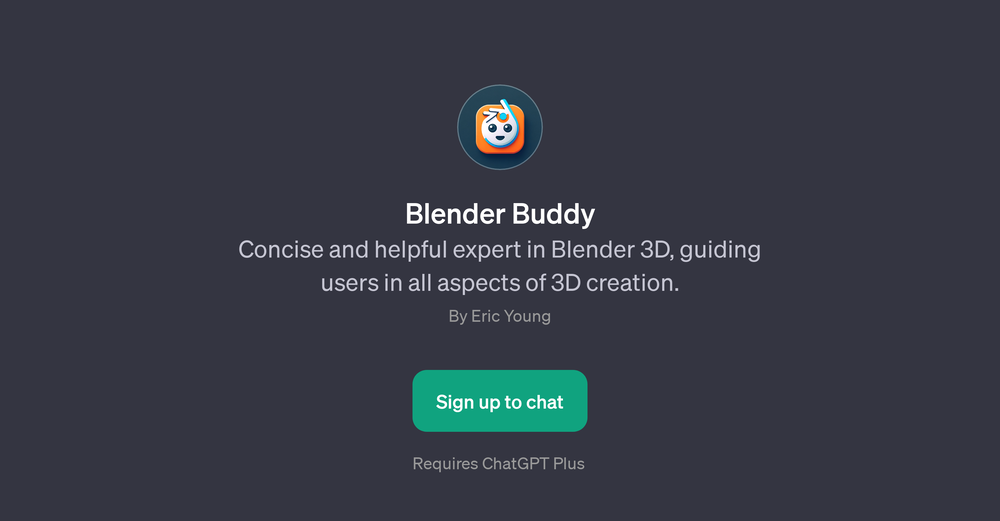 Blender Buddy website