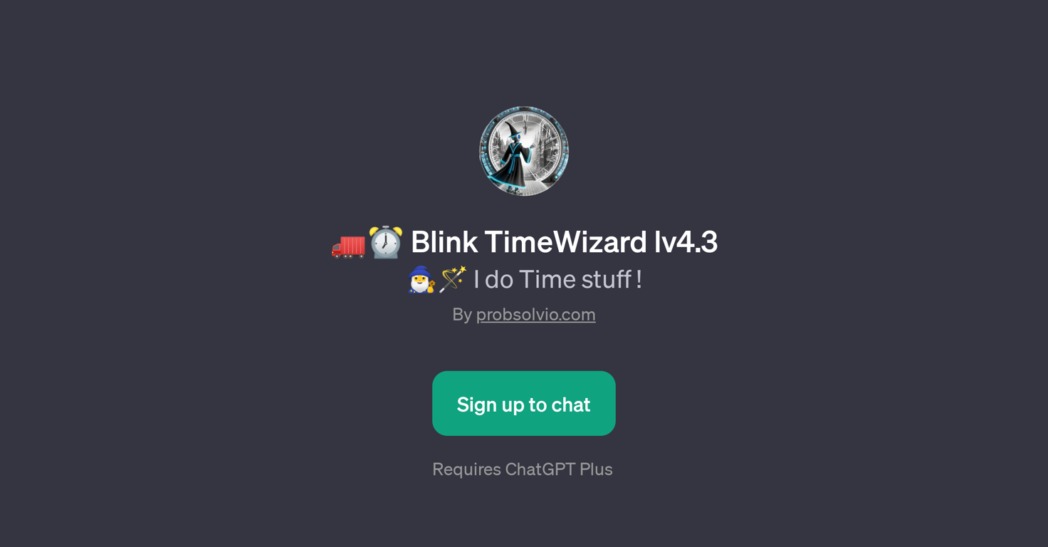 Blink TimeWizard lv4.3 website