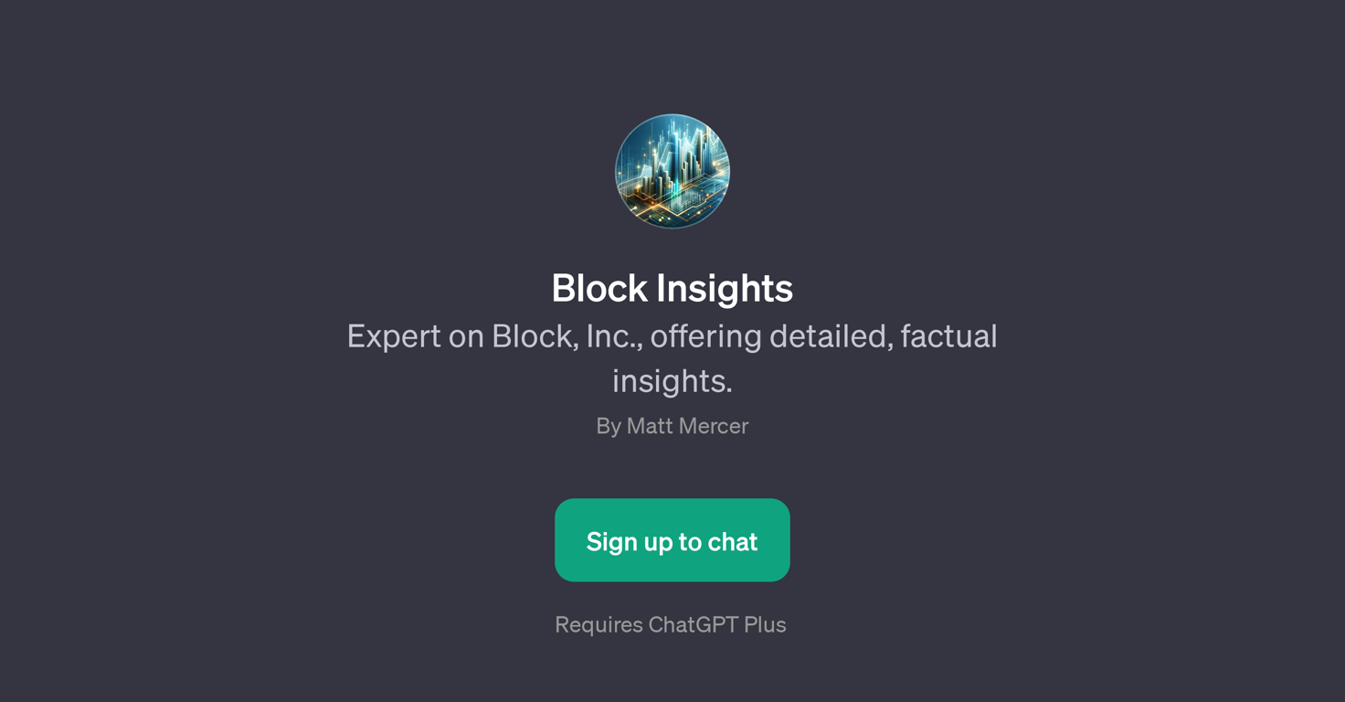 Block Insights website