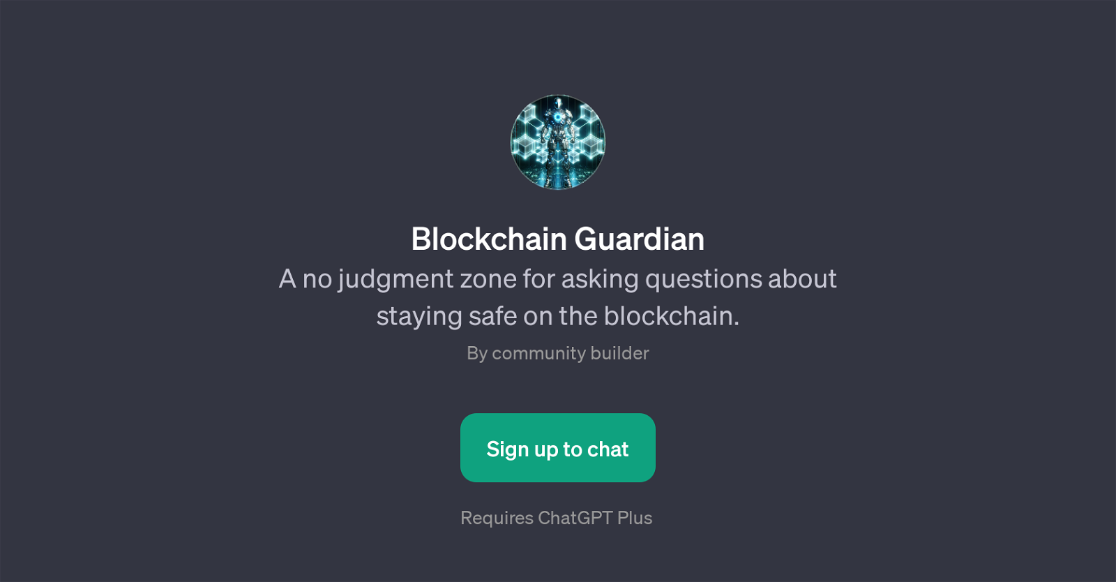 Blockchain Guardian website