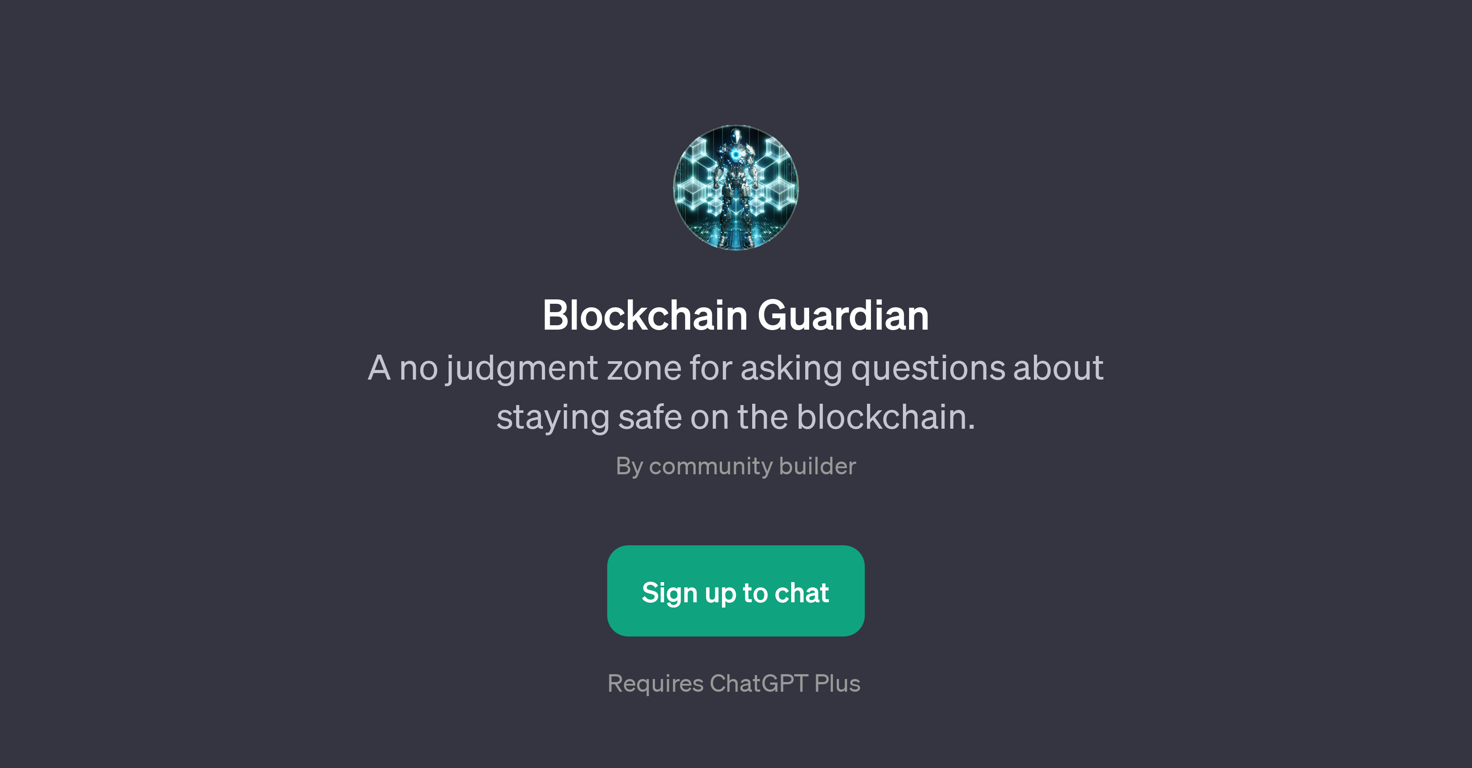 Blockchain Guardian website