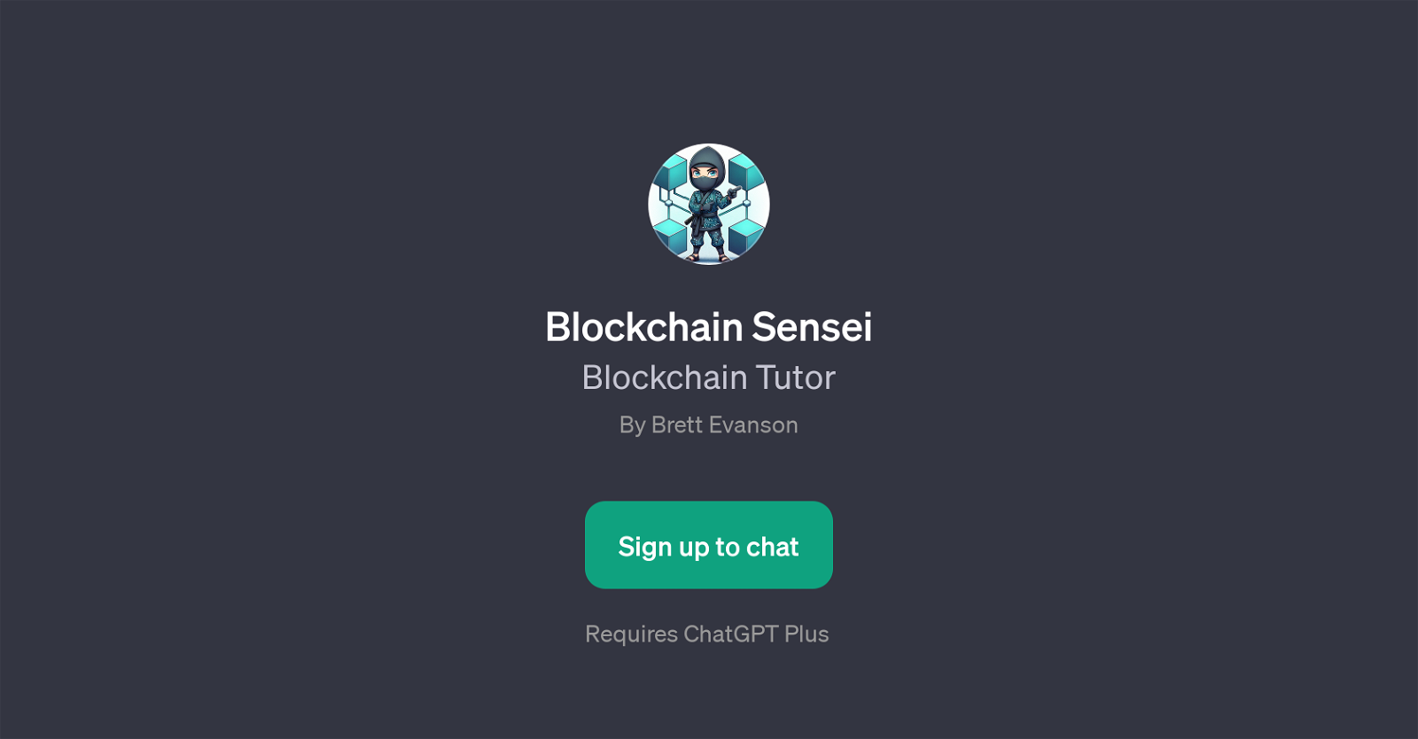 Blockchain Sensei website
