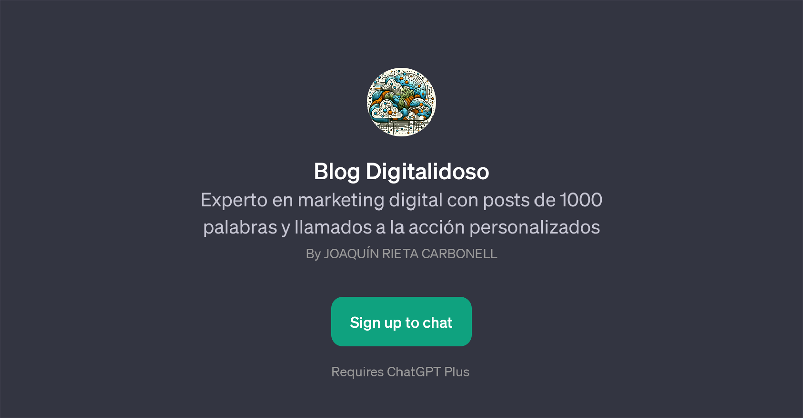 Blog Digitalidoso website