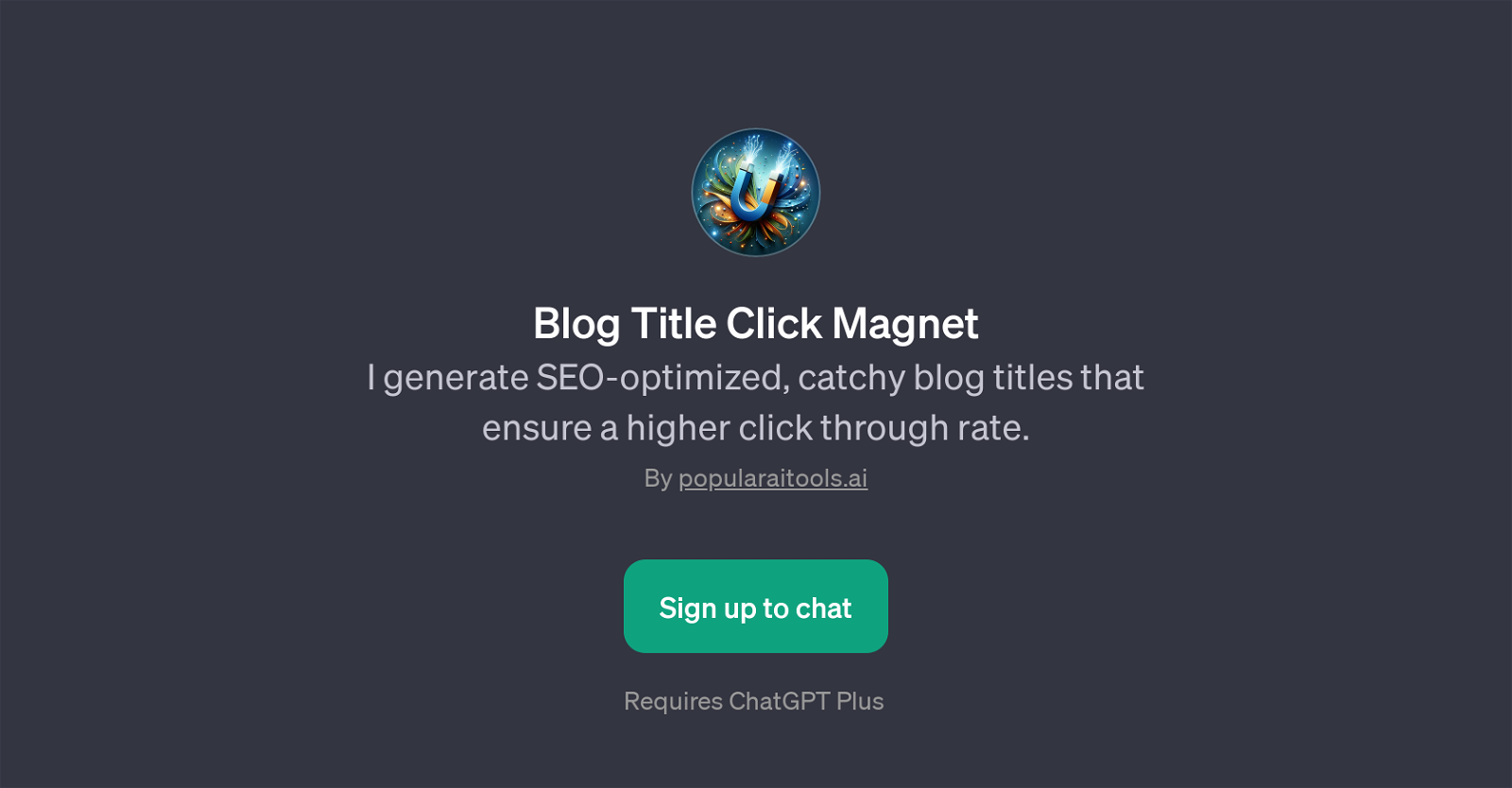 Blog Title Click Magnet website