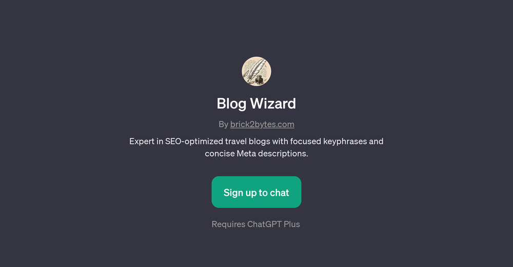 Blog Wizard website