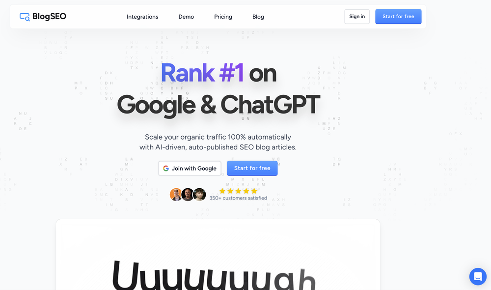 BlogSEO website