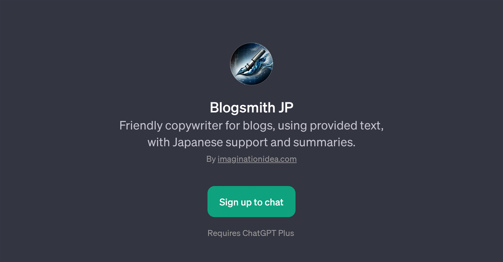 Blogsmith JP website
