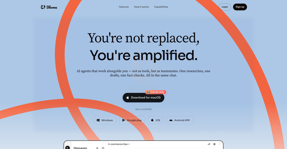 Bloome website