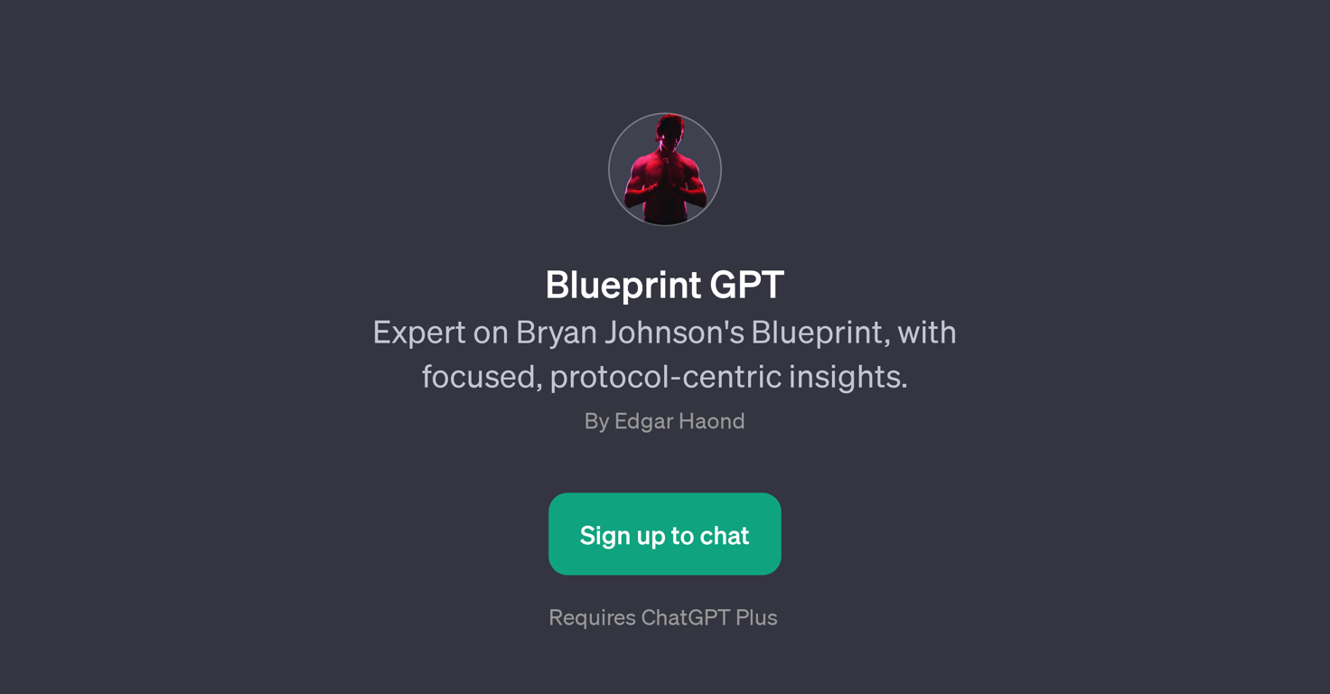 Blueprint GPT website