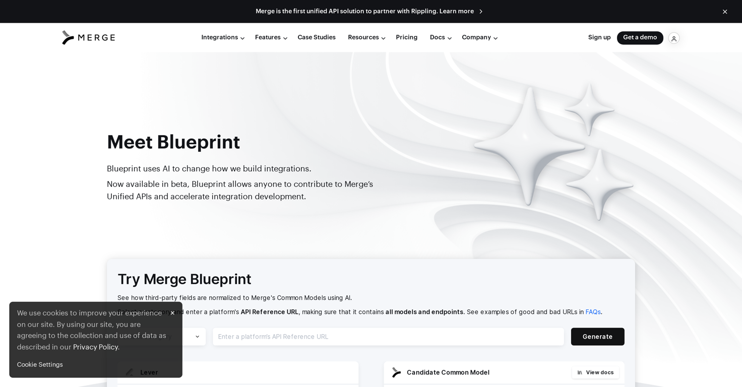 Blueprint website