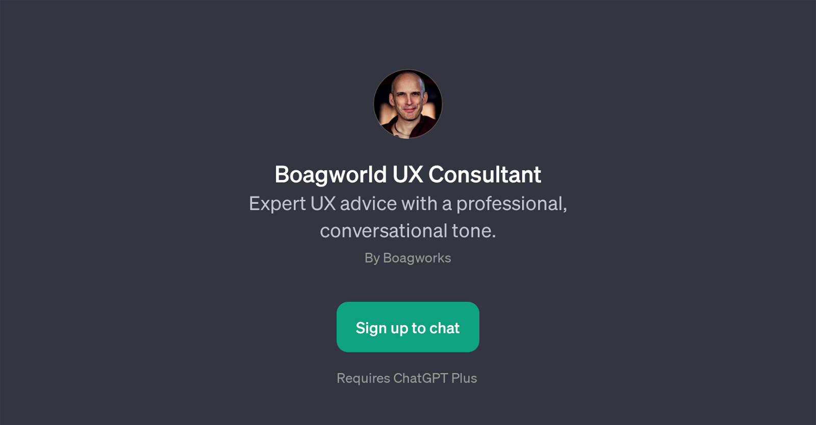Boagworld UX Consultant website
