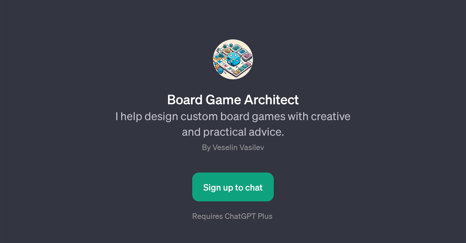 Board Game Architect website