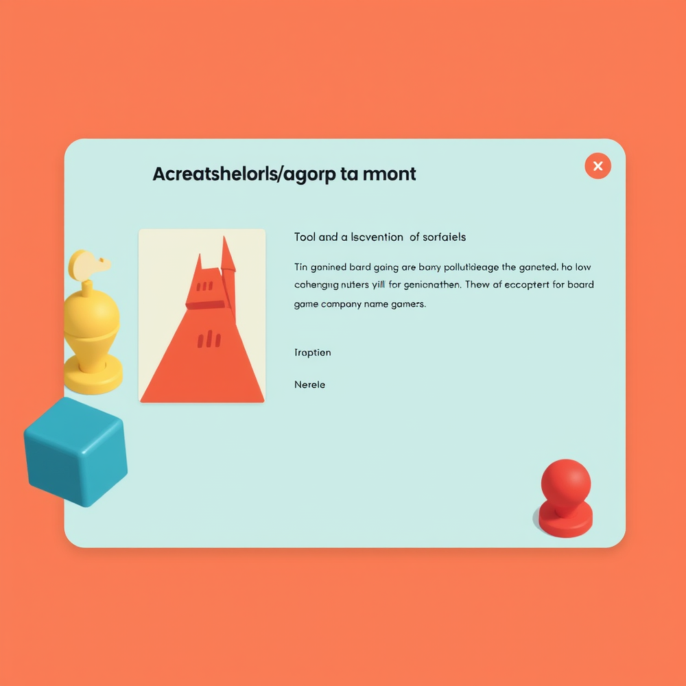 Board game company name creator website