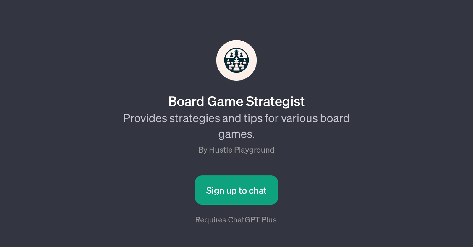 Board Game Strategist website