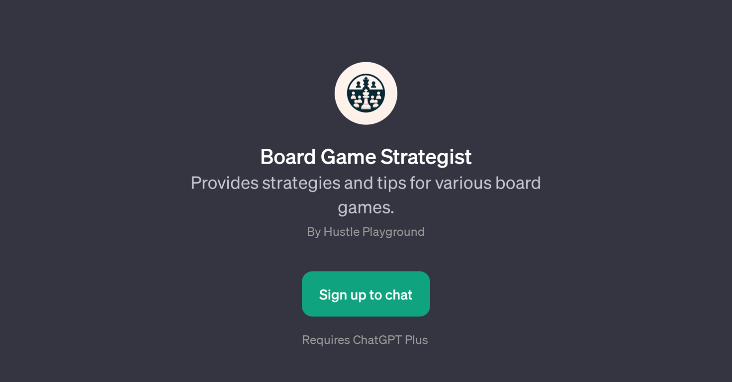 Board Game Strategist website