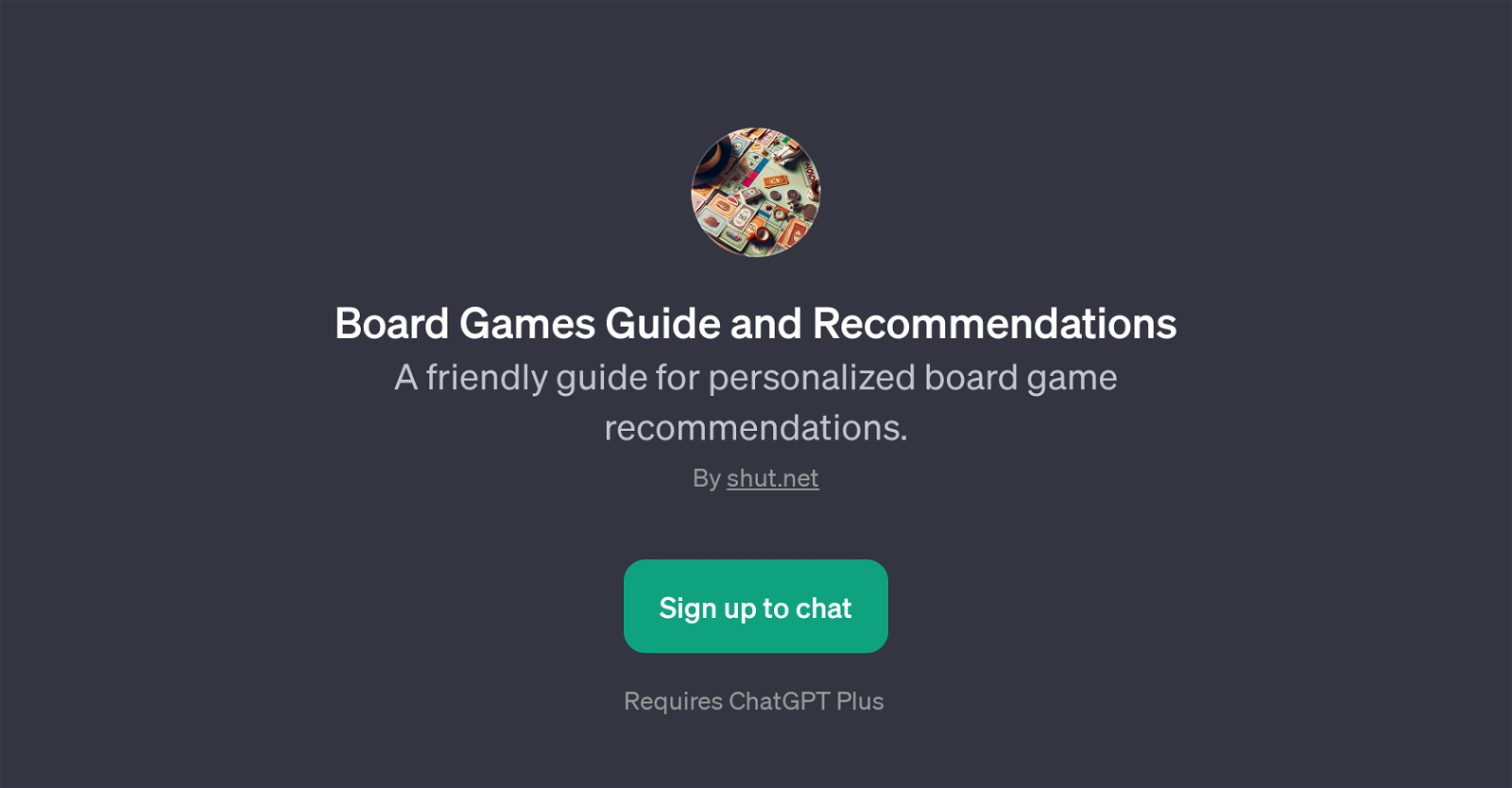 Board Games Guide and Recommendations website