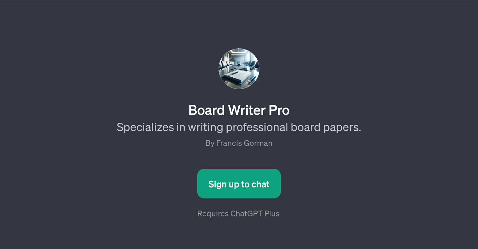 Board Writer Pro website
