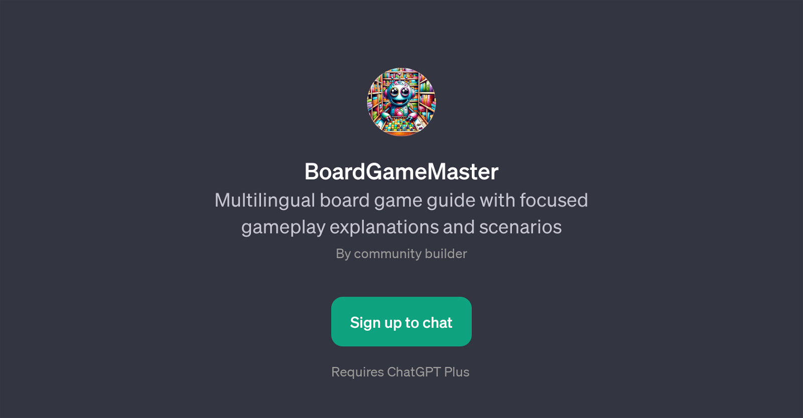 BoardGameMaster website