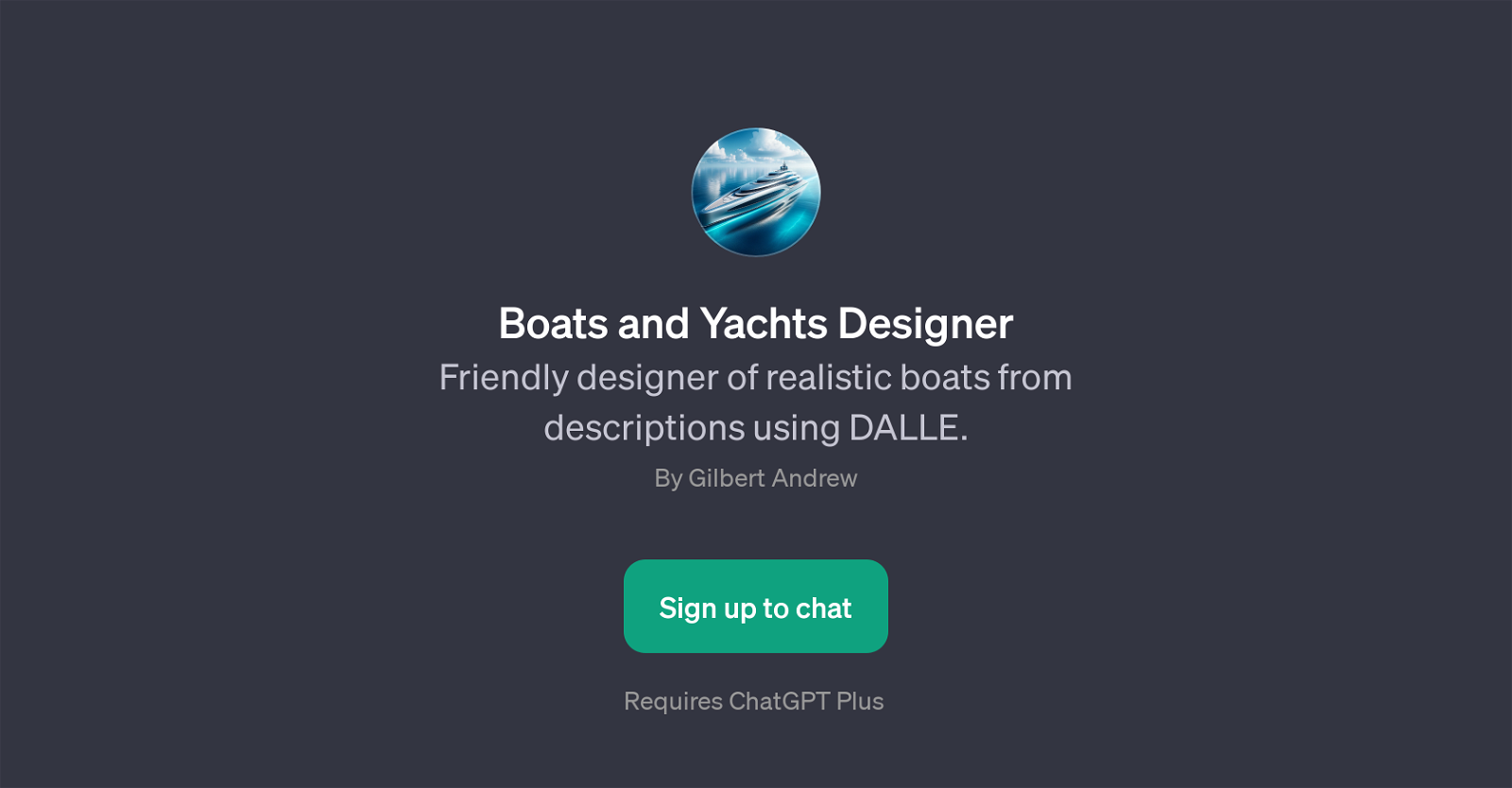 Boats and Yachts Designer website